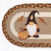 Earth Rugs Eco-Friendly Gnome Stair Mat – Autumn Leaves Design on Braided Jute - 3 of 3