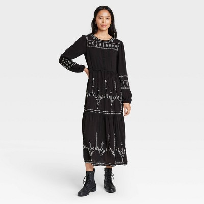 target embroidered dress