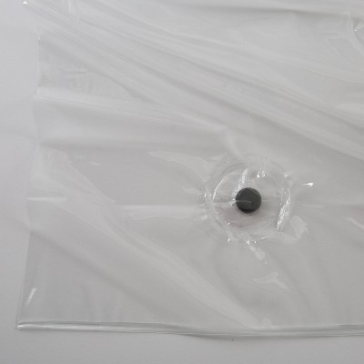 Eco-Friendly Clear PEVA Shower Curtain Liner with Rust Resistant Grommets