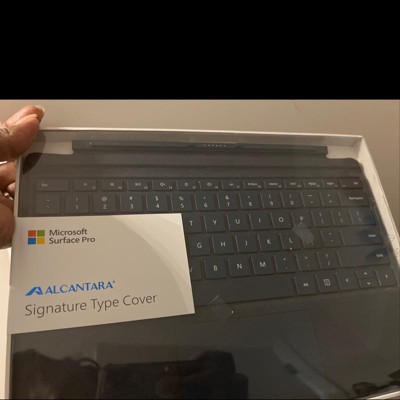 Microsoft Surface Pro Alcantara Signature Type Cover Keyboard for Pro 7, 6,  5, 4