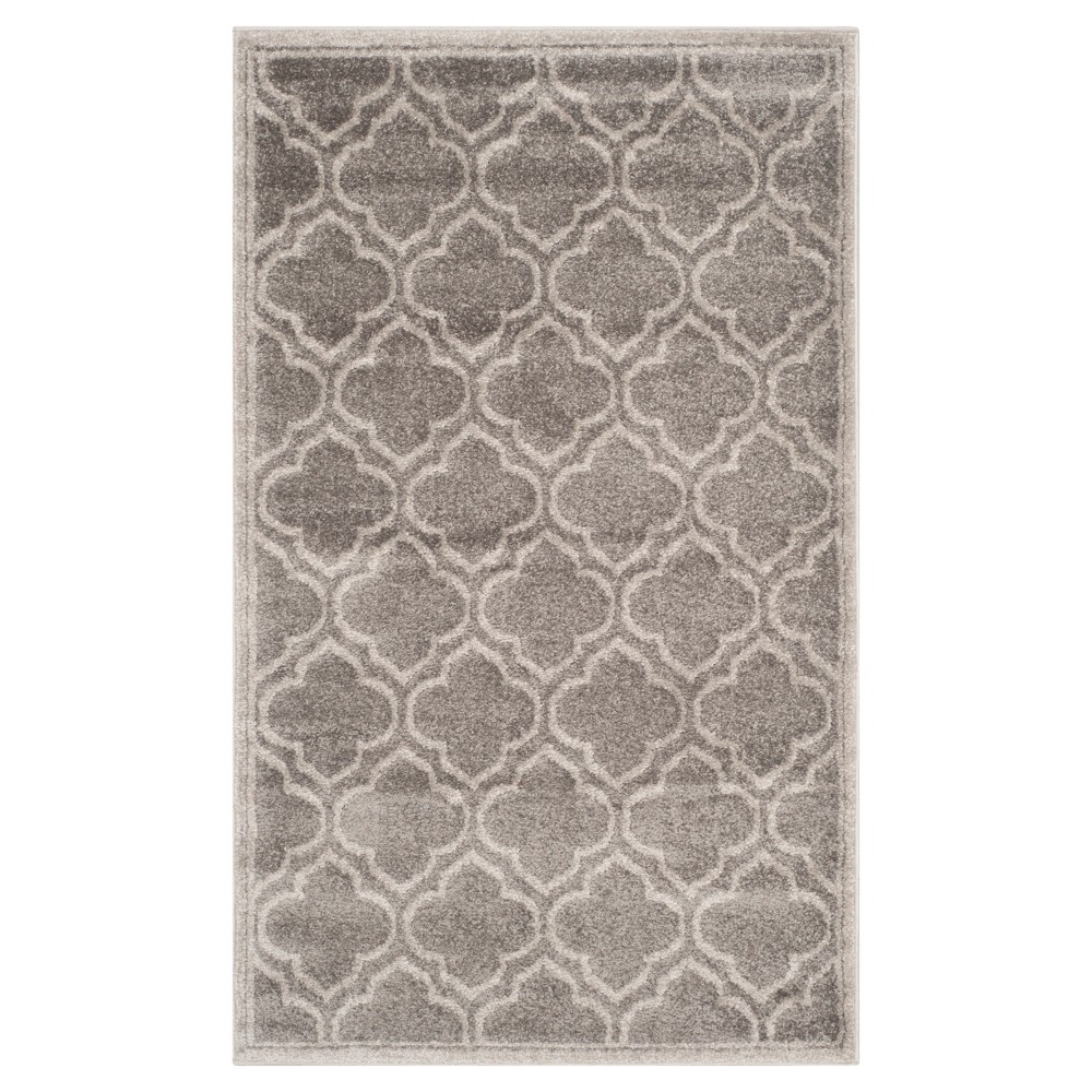 3'x5' Coco Loomed Rug Gray/Light Gray - Safavieh