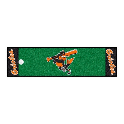 MLB Baltimore Orioles 1975 Retro Collection 1.5'x6' Putting Mat - Green