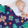 DSANE Green Christmas Presents Christmas Throw Blanket Soft Fleece Christmas Blanket Cozy Flannel Throw for Couch Bed - 4 of 4