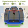 Infans 7FT Kids Trampoline Outdoor Indoor Recreational Bounce Jumper - 3 of 4