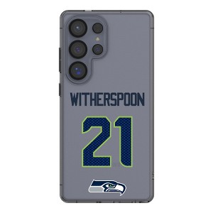 NFL Seattle Seahawks Players Game Tactic Clear Cell Phone Case for Samsung Galaxy - 1 of 4