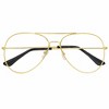 Skeleteen Kids Costume Glasses - Gold - image 3 of 4