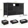 Dresser TV Stand , Media Console Table with 8-10 Drawers, Entertainment Center for 55/50/43 Inch TV - 3 of 4