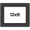 PosterPalooza | Photo Size Traditional Black Picture Frame - UV Acrylic, Foam Board Backing, Hanging Hardware - 2 of 4