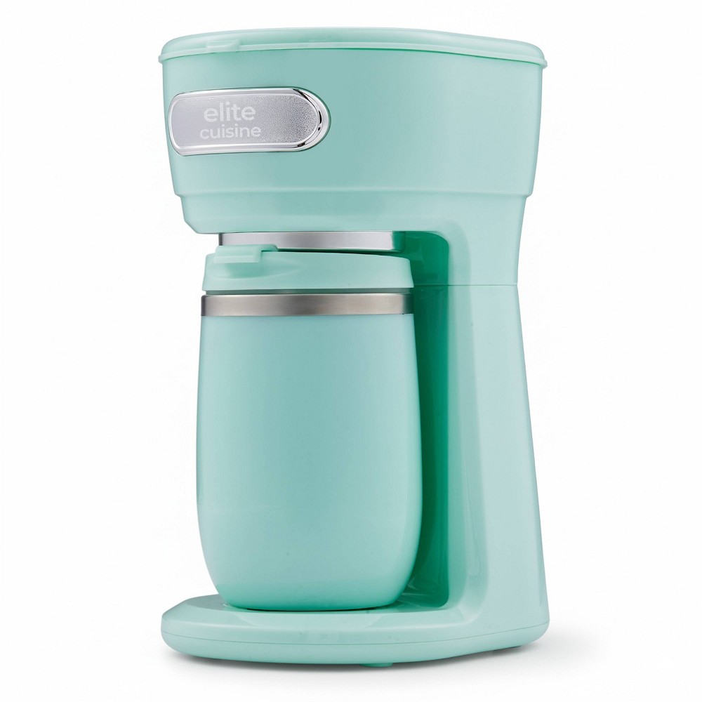 Elite Cuisine Personal Single-Serve 12oz Compact Coffee Maker