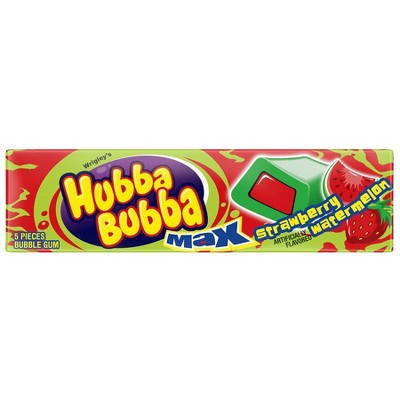 Hubba Bubba Max Bubble Gum Strawberry Watermelon 5.0 EA