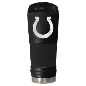 NFL Indianapolis Colts The Stealth Draft 24oz Powder Coated Laser Etched Vacuum Insulated Tumbler - 1 of 2