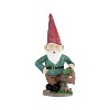 Lawn Gnome Statue-Fun Classic Style Resin Figurine for Outdoor Garden Décor-Great for Flower Beds, Fairy Gardens, Backyards and More by Pure Garden - 2 of 4