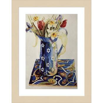 Amanti Art Tulips by Thewsey Joan Wood Framed Wall Art Print