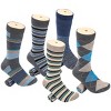 Mio Marino Men's Groovy Designer Dress Socks 5 Pack - 3 of 4