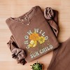 Simply Sage Market Grow Wild Sun Child Colorful Lightweight Garment Dyed Sweatshirt - 3 of 4