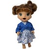 Doll Clothes Superstore Handmade Doll Dress With Jacket Fits 12 Inch Baby Alive And Little Baby Dolls - 2 of 4