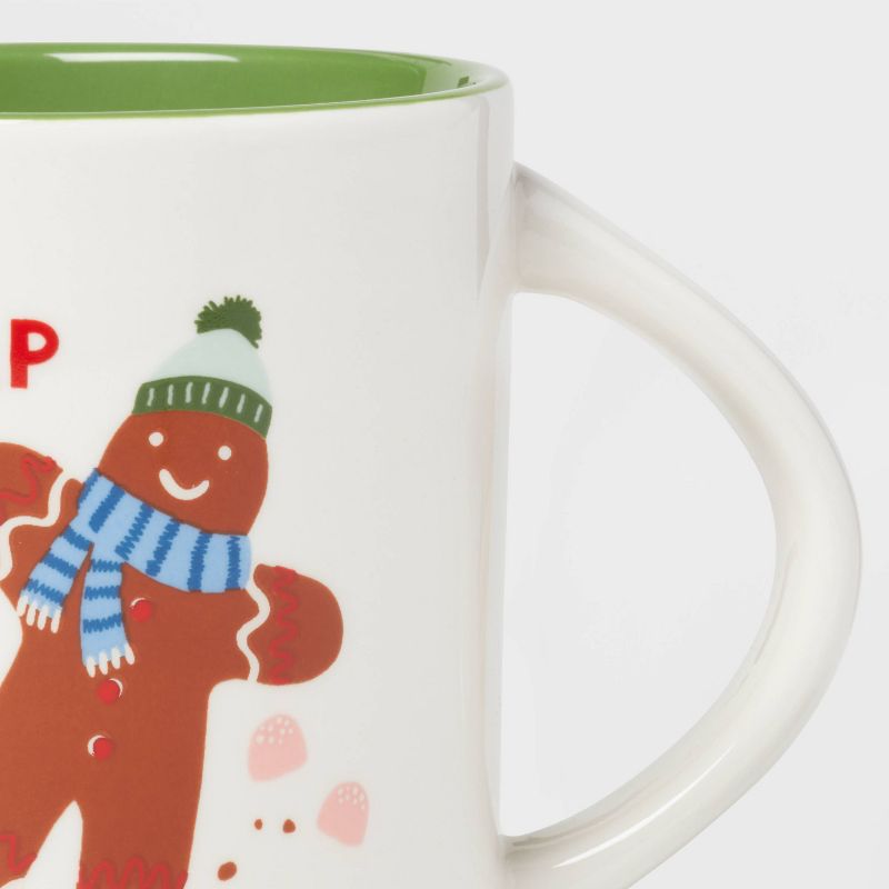 16oz Christmas Stoneware Oh Snap Mug - Wondershop&#8482;, 4 of 9