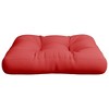 vidaXL Pallet Cushion Red 23.6"x23.6"x4.7" Fabric - 4 of 4