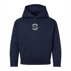 The Juniper Shop Embroidered Be Good Do Good Smiley Face Youth Graphic Hoodie - 1 of 3