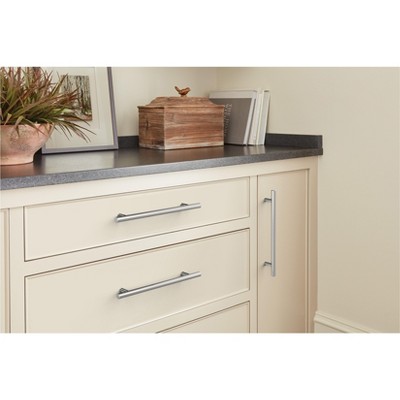 Polished Chrome 7" Bar Cabinet Pull with Mounting Hardware