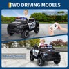 COZONY 12V Licensed RAM Kids Ride-On Police Car w/ Remote, Electric Pickup Truck for Age 3-6, 3 Speeds Adjustable - 3 of 4