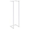 vidaXL Towel Rack White Steel Medium Towel Rack Rectangular Modern - 2 of 4