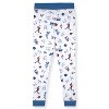 Sleep On It Boys 2-Piece Super Soft Jersey Long Sleeve Snug-Fit Pajama Set - Toddler Pajamas to Boys Pajama Sets - 3 of 4