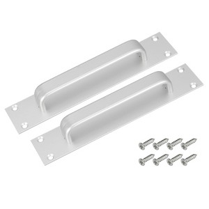 Unique Bargains Plastic Decorative Hardware Sliding Window Door Handle Pulls - 1 of 4