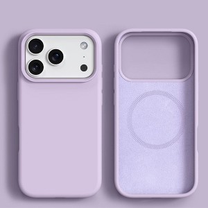 HTUTWOO Liquid Silicone Case for iPhone 17 Pro Max, Magnetic Anti-Scratch Shockproof Phone Protective Cover - 1 of 4