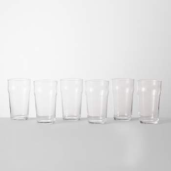 19.3oz Pint Glasses Set of 6 - Made By Design™