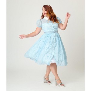 Disney's Cinderella Collection by Unique Vintage Women's Plus Swing Dress - 1 of 4
