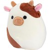 Squishmallows 5" Ronnie The Brown Cow Plush - Official Kellytoy - Soft & Squishy Cow Stuffed Animal - Fun for Spring, Girls & Boys - 5-inch - 3 of 3