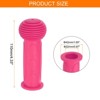 Unique Bargains Rubber Non-Slip Mushroom 7/8 Inch Bike Handlebar Grips 1 Pair 4.33" - 2 of 4