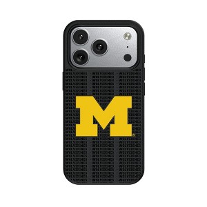 NCAA Big Ten Universities Text Backdrop MagSafe Compatible Cell Phone Case for Apple iPhone 17 Series - 1 of 4