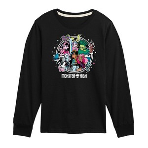 Boys' - Monster High - Toddler And Youth Long Sleeve Graphic T-Shirt Long Sleeve Graphic T-Shirt - 1 of 4