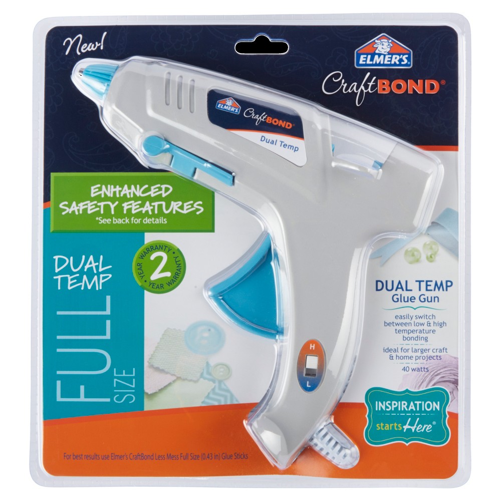 Photos - Accessory Elmers Elmer's Craft Bond Full Size Glue Gun Dual Temp 