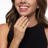 Ross-Simons 0.10 ct. t.w. Diamond Clover Ring in 18kt Gold Over Sterling - 2 of 4