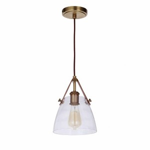 Craftmade Lighting Hagen 1 - Light Pendant in  Vintage Brass - 1 of 1