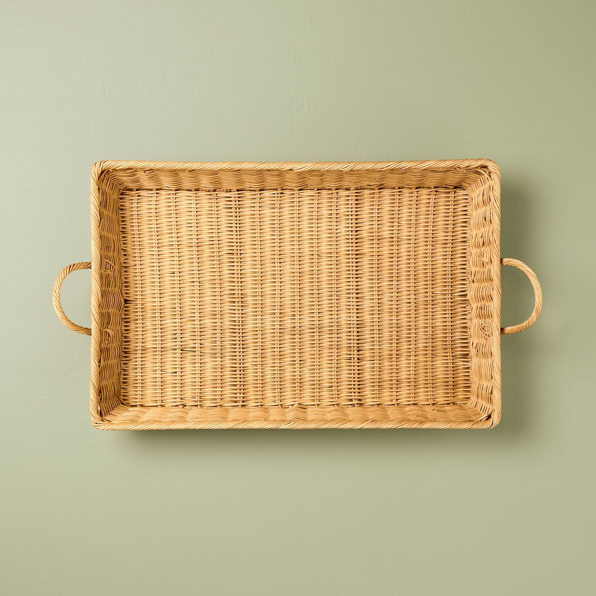 Medium Woven Storage Tray - Hearth & Hand™ with Magnolia