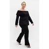 Women's Plus Size Talia Jacket - black | CITY CHIC - 2 of 4