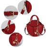 MKF Collection Nobella Women’s Crossbody Bag Croc-Embossed by Mia K - 4 of 4