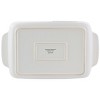 Crockpot Artisan 2.5 Quart and 3.5 Quart Rectangular Stoneware Bake Pan Set in Cream - image 3 of 4