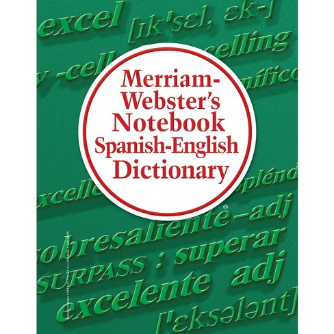 Merriam-webster's Notebook Spanish-english Dictionary - (paperback ...