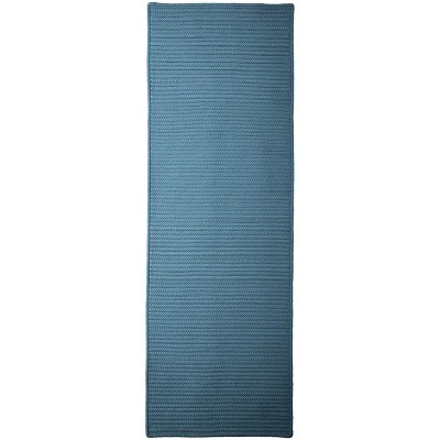 Colonial Mills Simply Home Solid Runner - Lake Blue 2'x6'