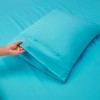 Nestl Extra Deep Pocket 6 Piece Sheet Sets, Microfiber Sheets & Pillowcases - image 4 of 4