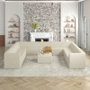 163.39" Modern Minimalist Corduroy U-Shape Modular Sectional Sofa, No Assembly Needed, 12-piece Free Combination Sofa - 2 of 4