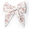 Organic Hair Bow Clip - Petit Floral - 2 of 4