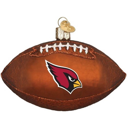 Old World Christmas Blown Glass Ornament for Christmas Tree, Arizona Cardinals Football - image 1 of 4