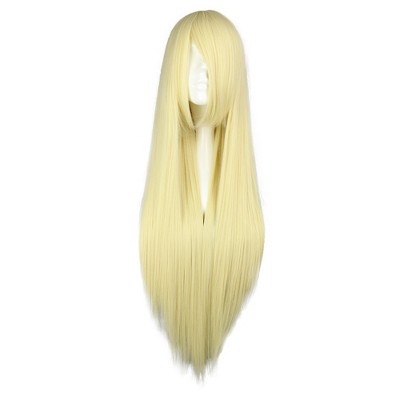 Unique Bargains Women's Long Hair Wigs 31" with Wig Cap Long Hair