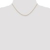 Black Bow Jewelry 1.1mm, 14k Yellow Gold, Ropa Chain Necklace - 2 of 4